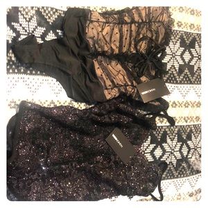 Brand new lace body suites